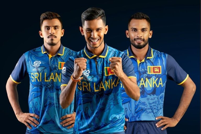 T20 ලෝක කුසලානයට ශ්‍රී ලංකා කණ්ඩායමේ නිල ජර්සිය