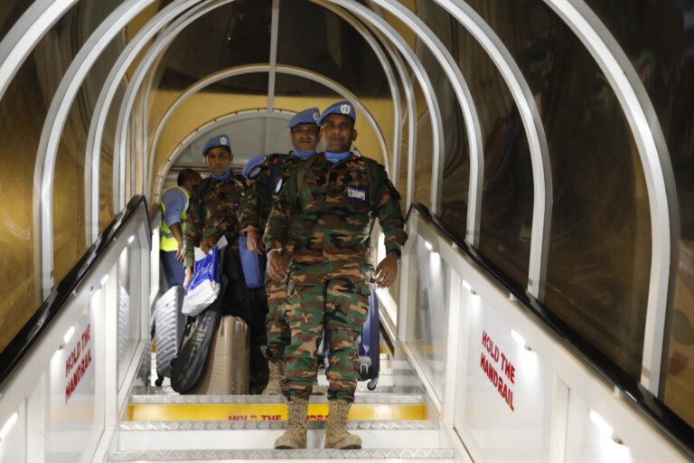 ජගත් සාමසාධක රාජකාරියට ලෙබනන් ගිය භටපිරිස් යළි දිවයිනට