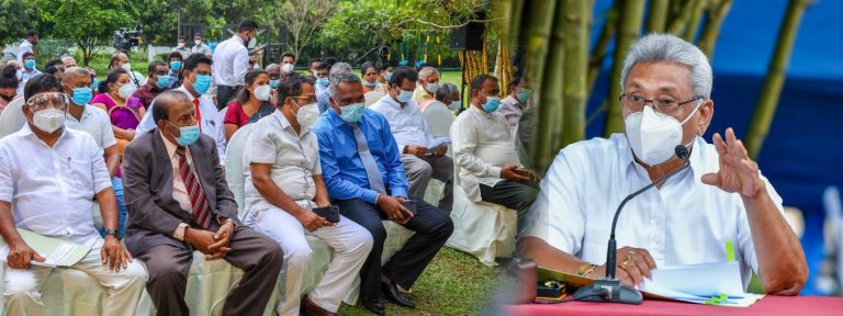 ”ගස් කැපීමට හෝ පරිසරය විනාශ කිරීමට රජය කිසිවකුට අවසර දී නැහැ” – ජනපති