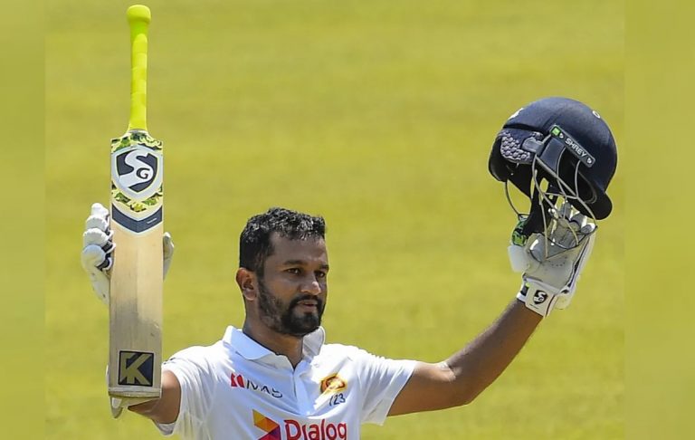 දිමුත් කරුණාරත්න ටෙස්ට් ලකුණු 5000 සීමාව පසුකරයි