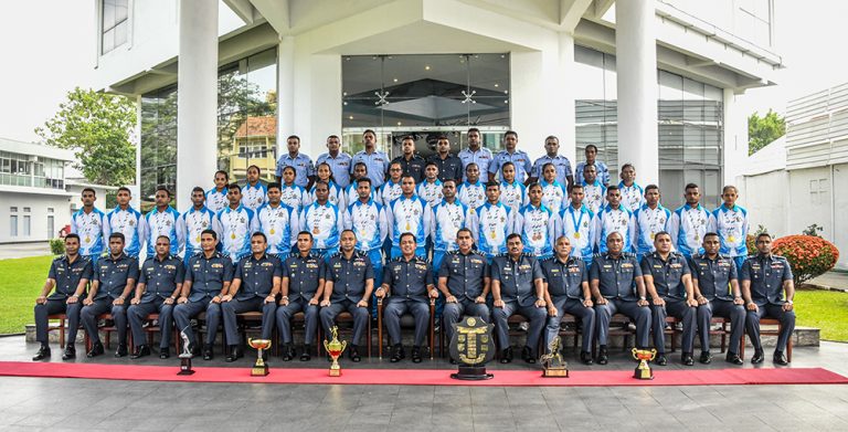 ගුවන් හමුදාවේ ක්‍රීඩක ක්‍රීඩිකාවන් ඇගයීමට පත් කෙරේ