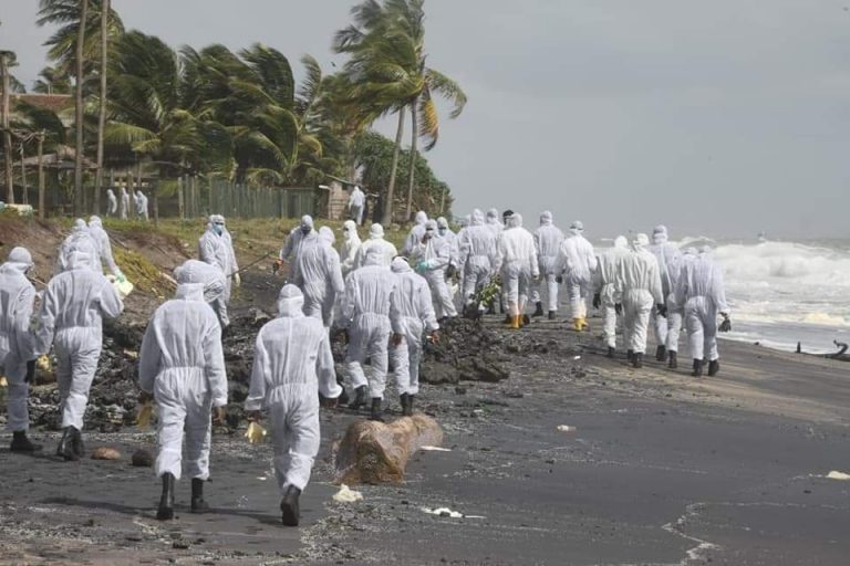 ගිනිගත් නෞකාවේ වෙරළ අපද්රව්ය අදත් ඉවතට- මෙහෙයුමට ඉන්දියාවෙන් නමක් ගිනිගත් නෞකාවේ වෙරළ අපද්රව්ය අදත් ඉවතට- මෙහෙයුමට ඉන්දියාවෙන් නමක්