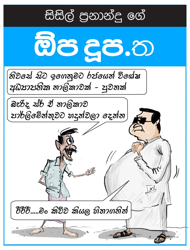 පාර්ලිමේන්තුවට අධ්‍යාපනය
