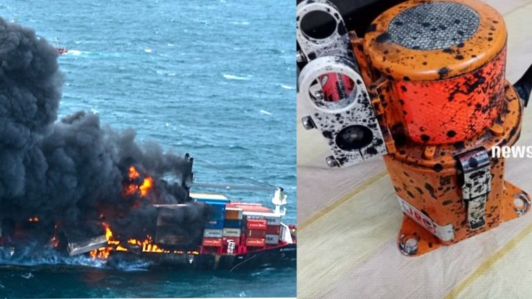 ගිනිගත් නැවේ කළු පෙට්ටිය හමුවෙයි – පරීක්ෂණ සදහා CIDයට