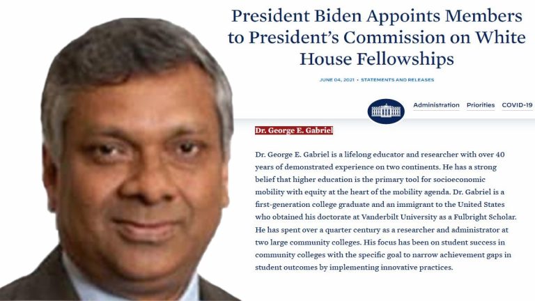 ලංකාවේ උපන් ආචාර්ය ග්‍බ්‍රෙියෙල්ට ධවල මන්දිරයේ පත්වීමක්