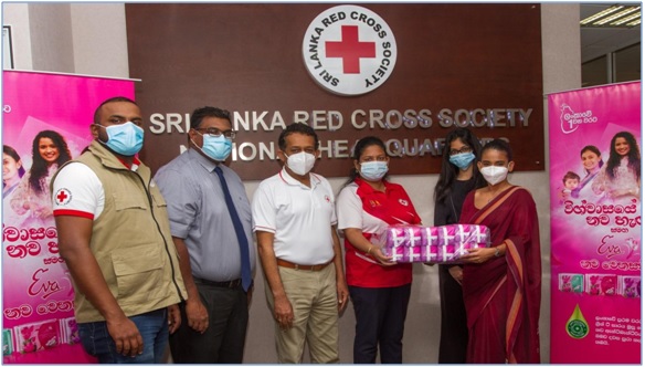 කාලගුණයෙන් පීඩාවට පත් කතුන් වෙනුවෙන් Eva සමඟ ශ්‍රී ලංකා රතුකුරුස සමාජය අත්වැල් බැඳ ගනී