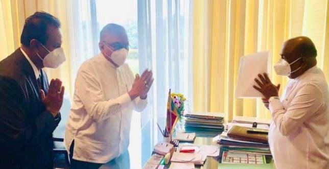 ගම්මන්පිලට එරෙහි විශ්වාසභංගය කතානායකට ගම්මන්පිලට එරෙහි විශ්වාසභංගය කතානායකට