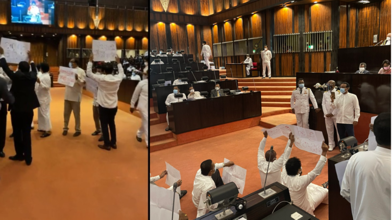 විපක්ෂයේ ‘සැපද’ මැතිසබේ කාලගෝට්ටියක විපක්ෂයේ ‘සැපද’ මැතිසබේ කාලගෝට්ටියක
