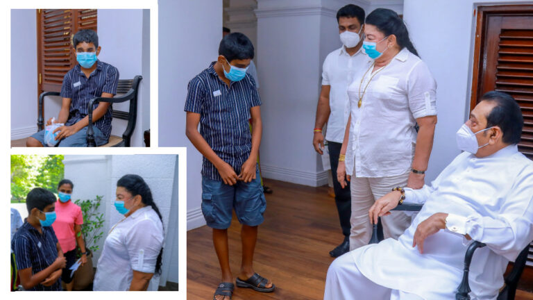 උපතින්ම දෑස් අහිමි ජීවන්තට ලෝකය දකින්නට වරම් ලැබුණු හැටි