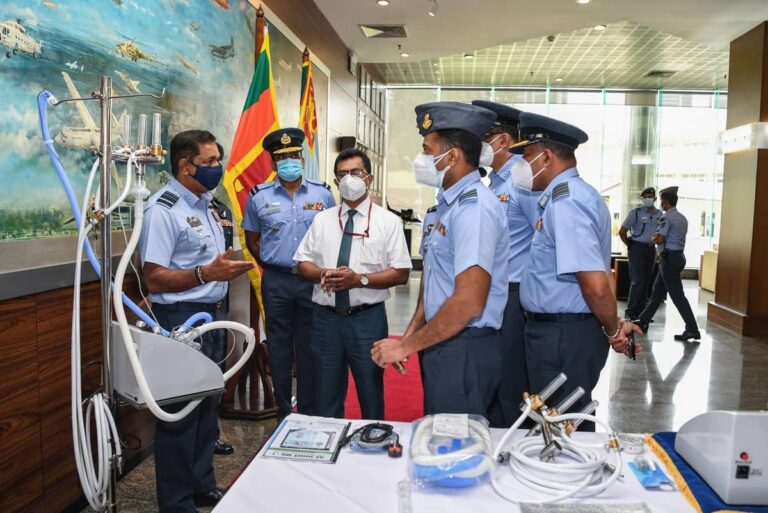 කොවිඩ් ආසාදිතයන් වෙනුවෙන් සැකසූ විශේෂ ඒකක 2ක් ගුවන් හමුදාවෙන් කොවිඩ් ආසාදිතයන් වෙනුවෙන් සැකසූ විශේෂ ඒකක 2ක් ගුවන් හමුදාවෙන්