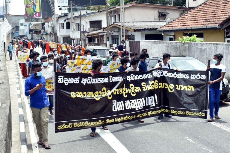 රඳවා සිටින අන්තරේ ක්‍රියාකාරිකයන්ගේ ජීවිත අනතුරේ යැයි කොමසාරිස්ට ලියුමක්