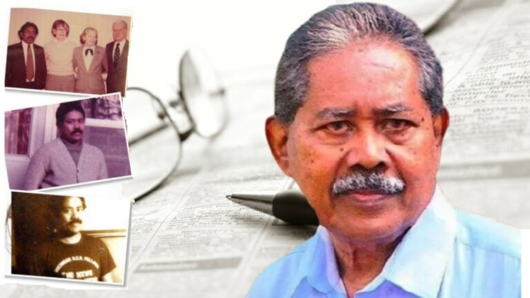 ජ්යෙෂ්ඨ පුවත්පත් කලාවේදියකු සමුගනී ජ්යෙෂ්ඨ පුවත්පත් කලාවේදියකු සමුගනී