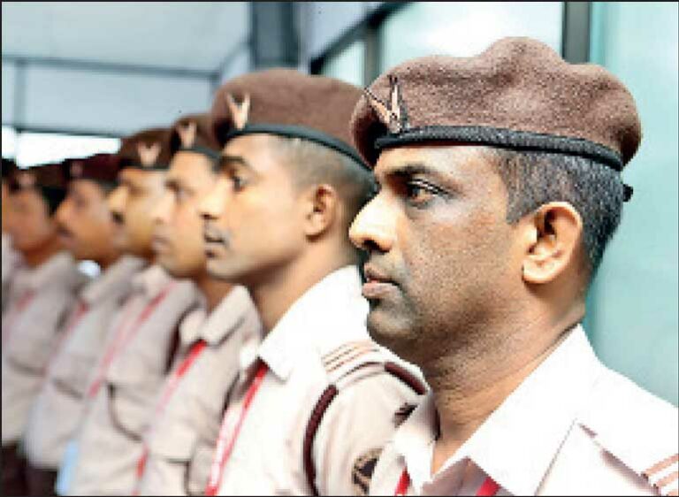 පෞද්ගලික ආරක්ෂක නිලධාරි අවම වැටුප ඉහළට