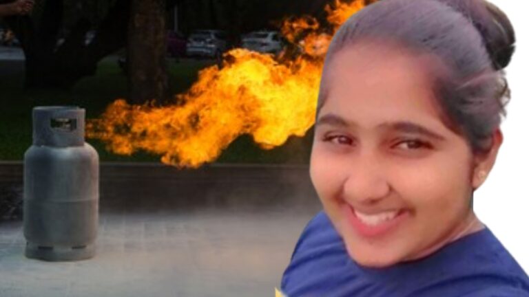 ගෑස් කාන්දුවක් සමඟ ඇතිවුණු පිපුරුමකින් තරුණියක් මිය යයි