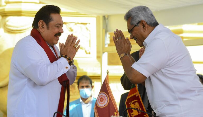 අගමැති මහින්ද ගැන ජනපති තැබූ සටහන