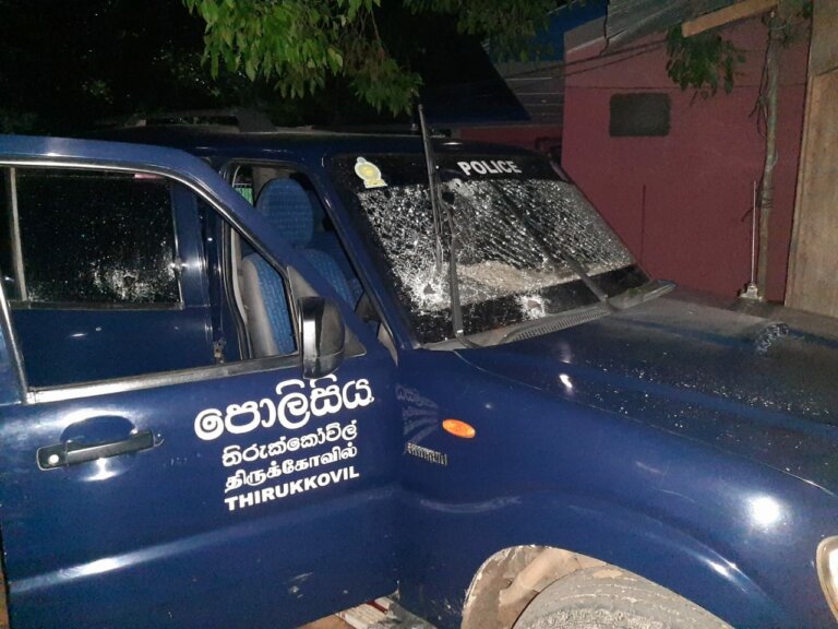 තිරුක්කෝවිල් පොලීසියේ වෙඩිතැබීමක් – නිලධාරීන් 4ක් මරුට තිරුක්කෝවිල් පොලීසියේ වෙඩිතැබීමක් – නිලධාරීන් 4ක් මරුට