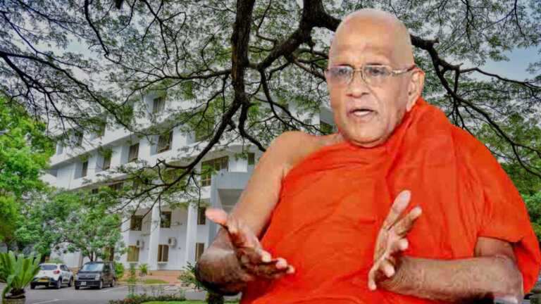 කොළඹ සරසවියේ කුලපති හිමිට උපාධි ප්‍රදානෝත්සවයේදී දැවැන්ත විරෝධයක්