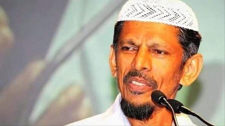 පාස්කු ප්‍රහාරයට සැකපිට අත්අඩංගුවේ සිටි ජමාත්-ඊ-ඉස්ලාම් හිටපු ප්‍රධානියාට ඇප
