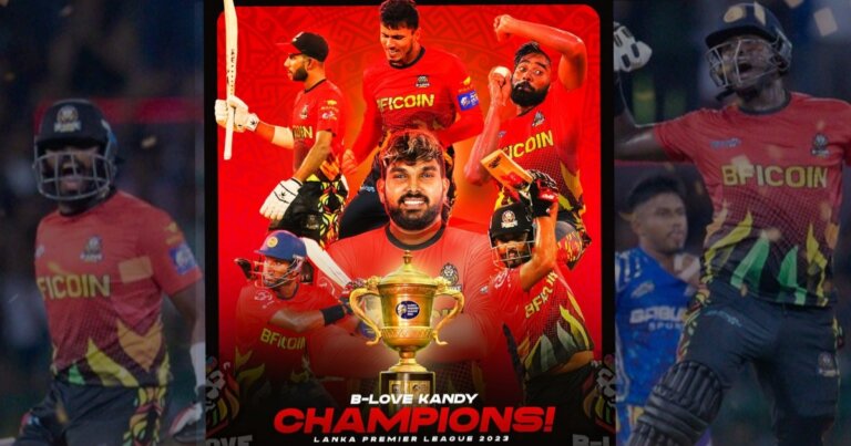 B-Love Kandy LPL කිරුළ පළඳියි