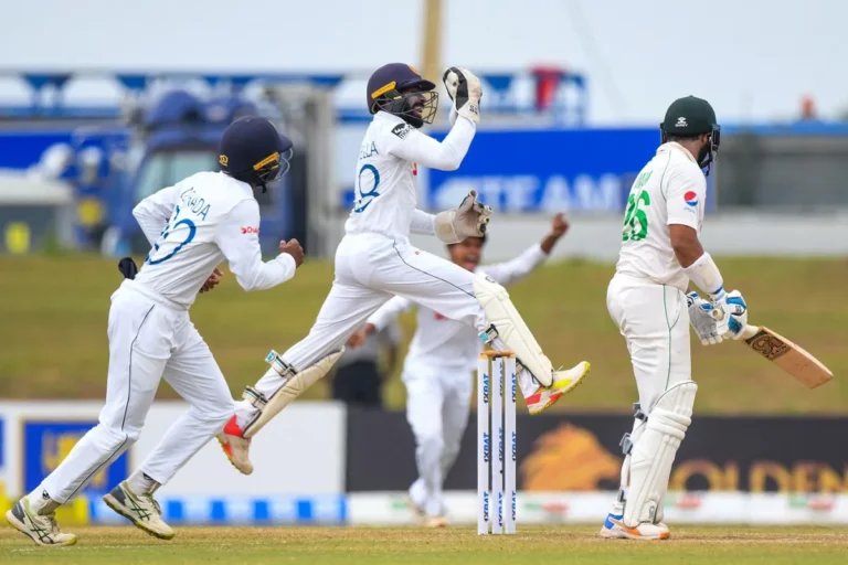 පාකිස්තානයට එරෙහි දෙවැනි ටෙස්ට් තරගය ජය ශ්රී ලංකාවට පාකිස්තානයට එරෙහි දෙවැනි ටෙස්ට් තරගය ජය ශ්රී ලංකාවට