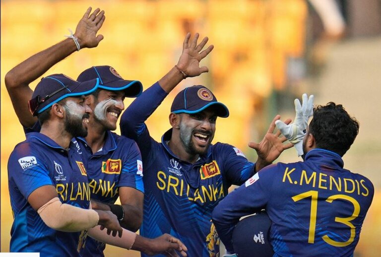එංගලන්තය පැරදූ ශ්‍රී ලංකාව 5 වැනි තැනට