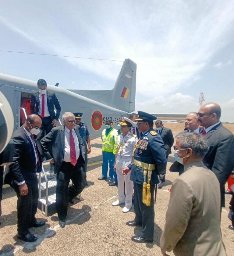 ඉන්දියාවෙන් දෙන ඔත්තු බලන ගුවන්යානය ජනපතිට බාරදෙයි