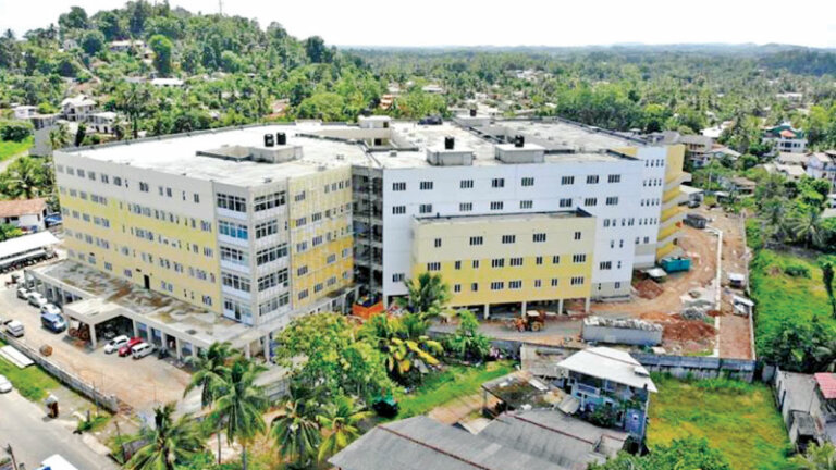 වසර 17ක් පුරා ඉදිවන ගාල්ල හෙල්මුට් කෝල් රෝහල