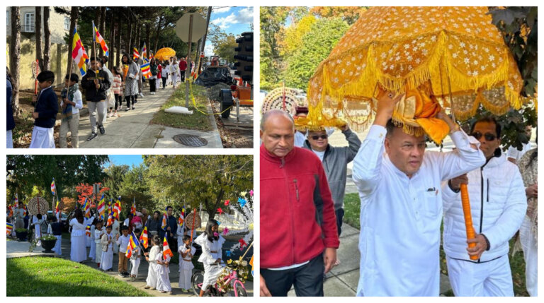වොෂින්ටන් DC බෞද්ධ විහාරයේ කඨින පිංකම සාර්ථකව පැවැත්වේ වොෂින්ටන් DC බෞද්ධ විහාරයේ කඨින පිංකම සාර්ථකව පැවැත්වේ
