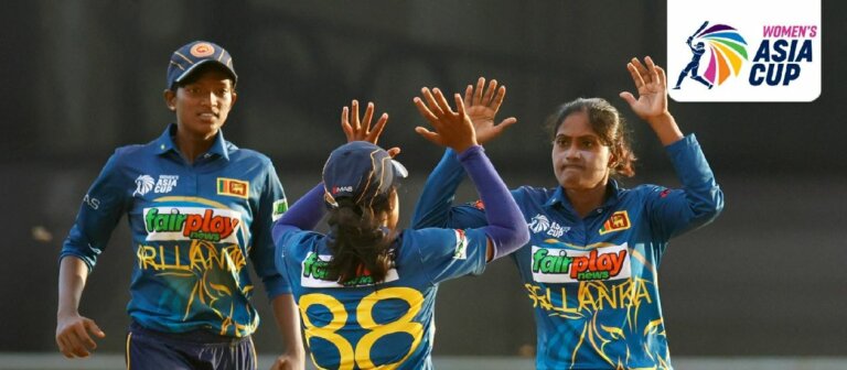 ශ්‍රී ලංකා කාන්තා කණ්ඩායම ආසියානු කුසලානයේ පළමු ජය වාර්තා කරයි