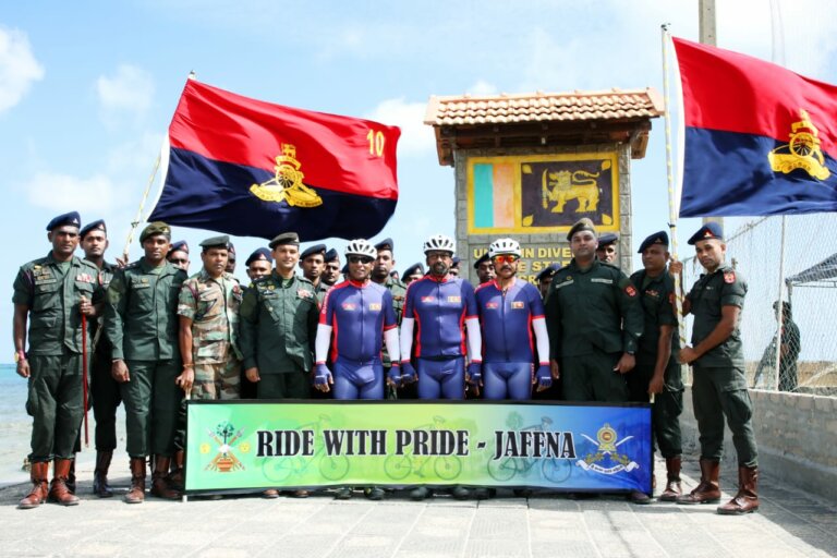 “Ride with Pride” මිත්‍රත්වයේ පාපැදි සවාරිය සාර්ථකව අවසන්