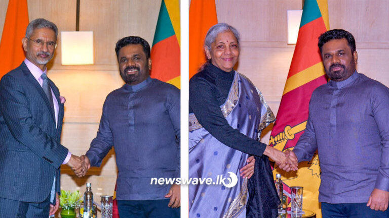 ජනපති ඉන්දියාවේදී සාකච්ඡා අරඹයි