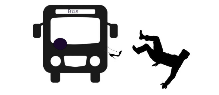 කතකගේ පා පහරින් කොන්දොස්තර බසයෙන් එළියට