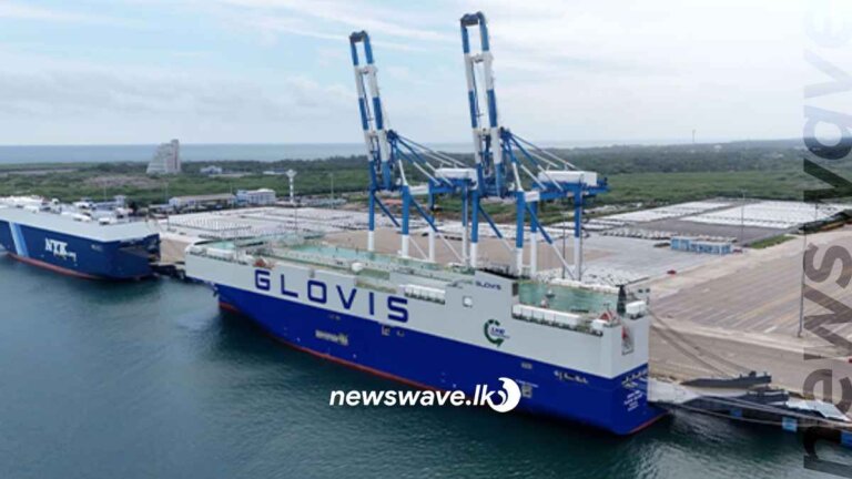 කොරියානු තානාපතිනිය හම්බන්තොට ජාත්‍යන්තර වරායේ නිරීක්ෂණයක