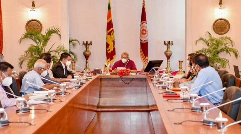 ජනපති අද සාකච්ඡා වට කිහිපයක ජනපති අද සාකච්ඡා වට කිහිපයක