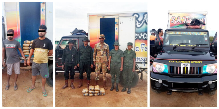 කෝටි 15ක අයිස් මත්ද්‍රව්‍ය ගෙනයමින් සිටි දෙන්නෙක් කොටුවෙයි