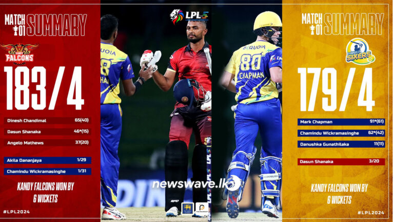 අලුත් නීති එක්ක ඇරඹුණු LPL -පළමු තරගය Kandy දිනයි