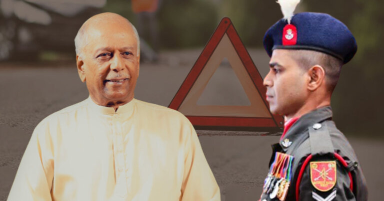 බස් අනතුරක් වළකා ජීවිත 50ක් බේරාගත් හමුදා කෝප්රල්ට අගමැතිගෙන් පැසසුම් බස් අනතුරක් වළකා ජීවිත 50ක් බේරාගත් හමුදා කෝප්රල්ට අගමැතිගෙන් පැසසුම්