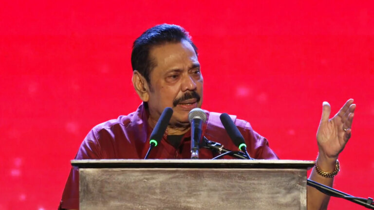 “මොන බලවේග ආවත් හෙටත් රටේ ප්රබලම බලවේගය පොහොට්ටුවයි” “මොන බලවේග ආවත් හෙටත් රටේ ප්රබලම බලවේගය පොහොට්ටුවයි”