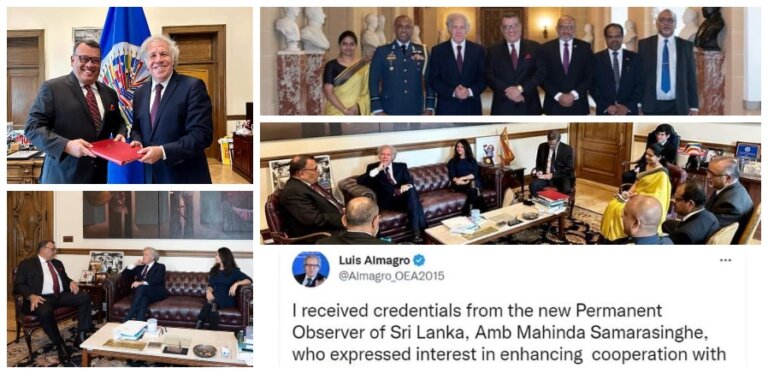 තානාපති සමරසිංහ ඇමරිකානු රාජ්ය සංවිධානයේ ශ්රී ලංකා නියෝජිතයාත් වෙයි තානාපති සමරසිංහ ඇමරිකානු රාජ්ය සංවිධානයේ ශ්රී ලංකා නියෝජිතයාත් වෙයි