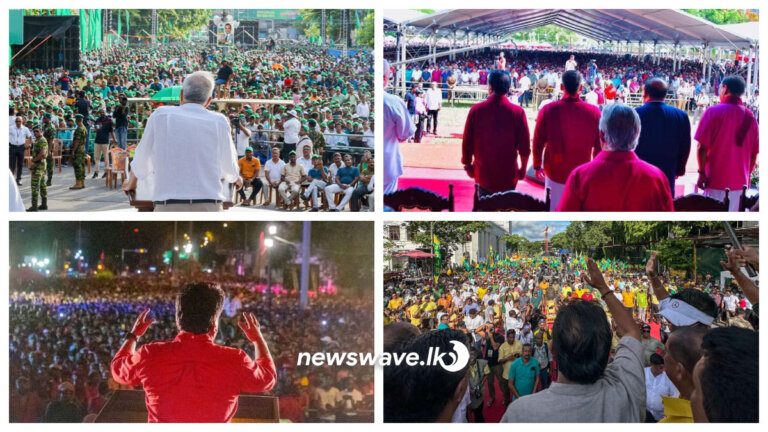 ජනපති සටනේ ප්‍රචාරක රැල්ල හෙටින් ඉවරයි