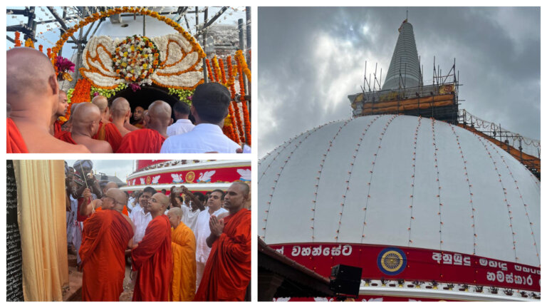 මිහිදු මහ සෑය පිළිසකර කර සසුනට බාරදෙයි මිහිදු මහ සෑය පිළිසකර කර සසුනට බාරදෙයි