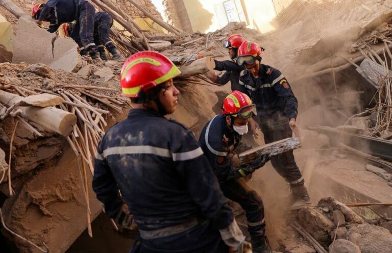 මොරොක්කෝ භූ කම්පනයෙන් මියගිය අය 3000ට ආසන්න වෙයි -තුවාලකරුවන් 2000 පනී මොරොක්කෝ භූ කම්පනයෙන් මියගිය අය 3000ට ආසන්න වෙයි -තුවාලකරුවන් 2000 පනී