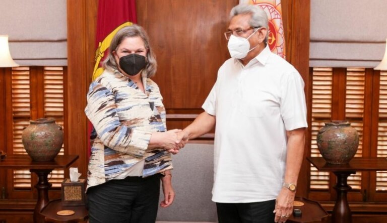 ඩයස්පෝරා සමඟ සාකච්ඡාවට සූදානම් – ජනපති අමෙරිකානු නියෝජිතවරියට කියයි ඩයස්පෝරා සමඟ සාකච්ඡාවට සූදානම් – ජනපති අමෙරිකානු නියෝජිතවරියට කියයි