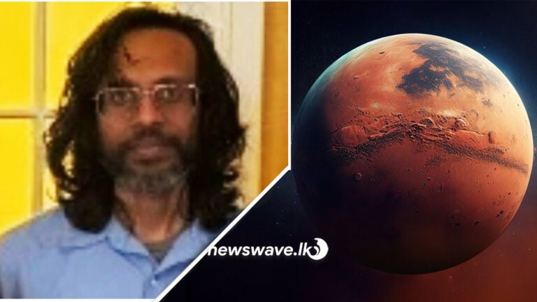 අඟහරු ගැන සොයන ඇමෙරිකානු පර්යේෂණ කණ්ඩායමේ ඉහළින්ම වැජඹෙන ලාංකික විද්වතා අඟහරු ගැන සොයන ඇමෙරිකානු පර්යේෂණ කණ්ඩායමේ ඉහළින්ම වැජඹෙන ලාංකික විද්වතා