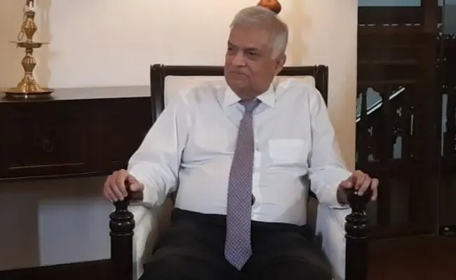 ‘මම අර්බුදයේ අගමැති’ – අගමැති රනිල් ඉන්දීය නාළිකාවකට කියයි ‘මම අර්බුදයේ අගමැති’ – අගමැති රනිල් ඉන්දීය නාළිකාවකට කියයි