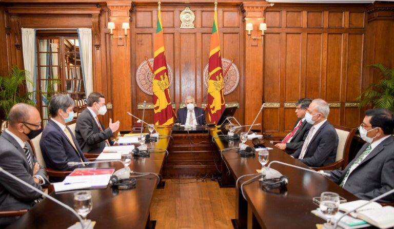 ජනපති හමුවූ IMF කණ්ඩායමේ ඊළඟ සූදානම ජනපති හමුවූ IMF කණ්ඩායමේ ඊළඟ සූදානම