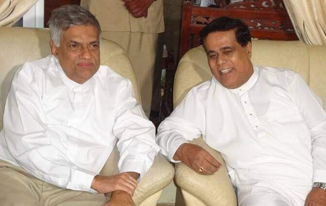 ශ්‍රීලනිපයේ සහයත් රනිල්ට