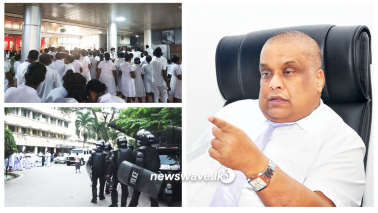 වෛද්ය බෙල්ලනගේ ‘අයිසේ තමුසෙලා..’ කාර්යාලය වටලති -පාලනය කැරළි මර්දනයෙන් (📹) වෛද්ය බෙල්ලනගේ ‘අයිසේ තමුසෙලා..’ කාර්යාලය වටලති -පාලනය කැරළි මර්දනයෙන් (📹)