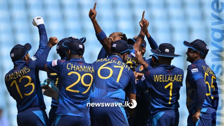 ශ්‍රී ලංකාව ලෝක කුසලානයේ පළමු ජය සොයාගනී