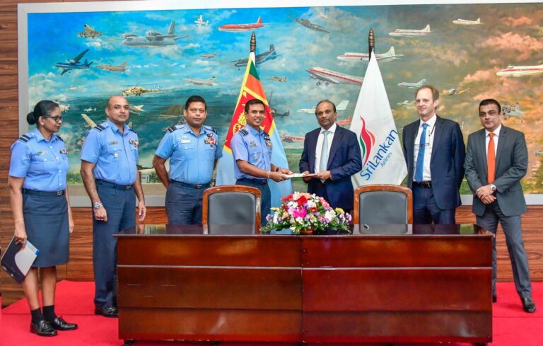 ගුවන් හමුදාව සහ ශ්‍රී ලංකන් ගුවන් සේවය අතර ගිවිසුමක්